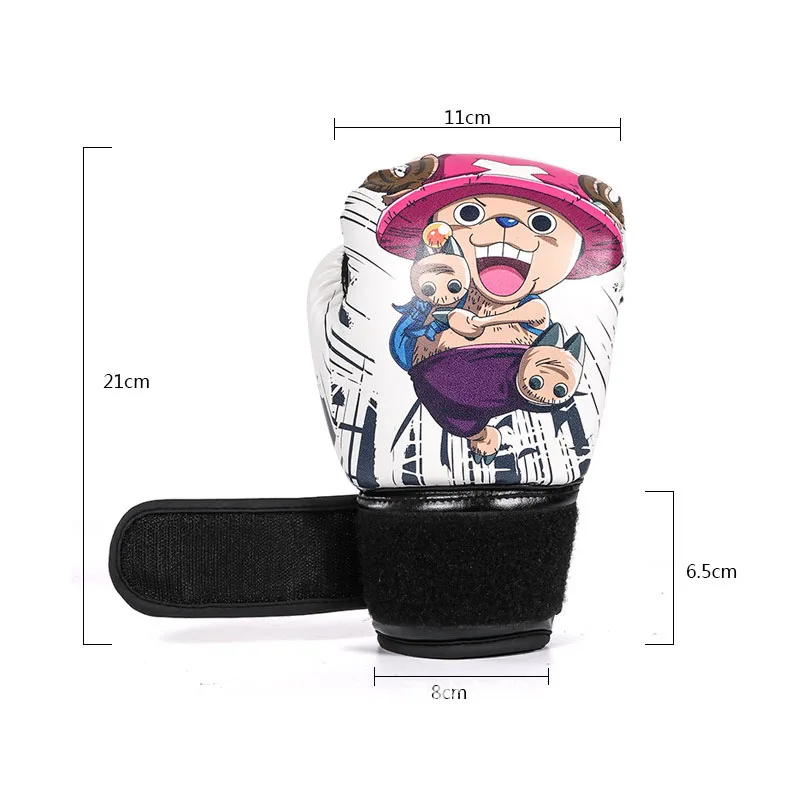 Детские перчатки для кикбоксинга кожаные спарринговые занятий ММА