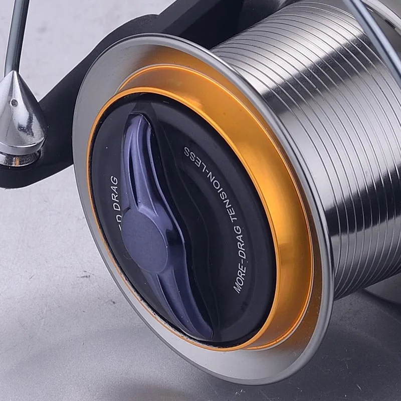 8000 10000 12000 ALL ALUMINUM Carbon 12+1BB Feeder alloy wire cup Fishing Reels Trolling Reel wheel Shimano pesca | Спорт и