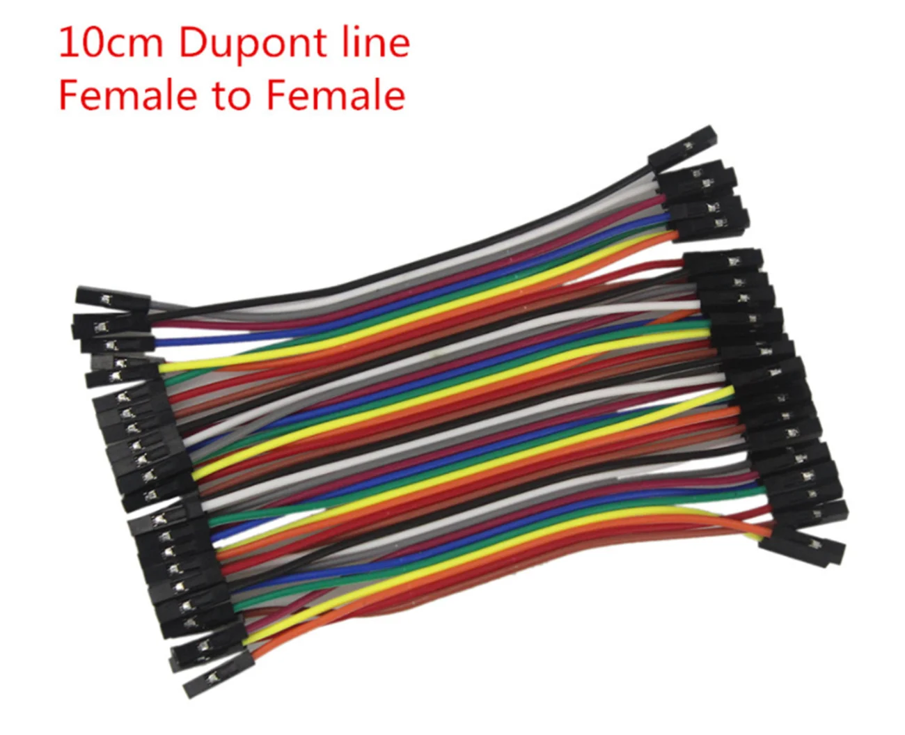 Перемычка Dupont Line 10 см 40 контактный штекер гнездо кабель для Arduino набор сделай сам