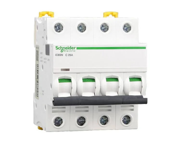 Миниатюрный автоматический выключатель IC65N 4P C40A A9F18440 4P | 40A | C | 6KA