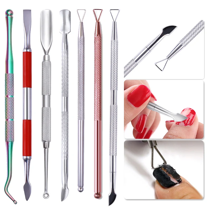 Средство для снятия УФ гель-лака ногтей инструмент удаления кутикулы из