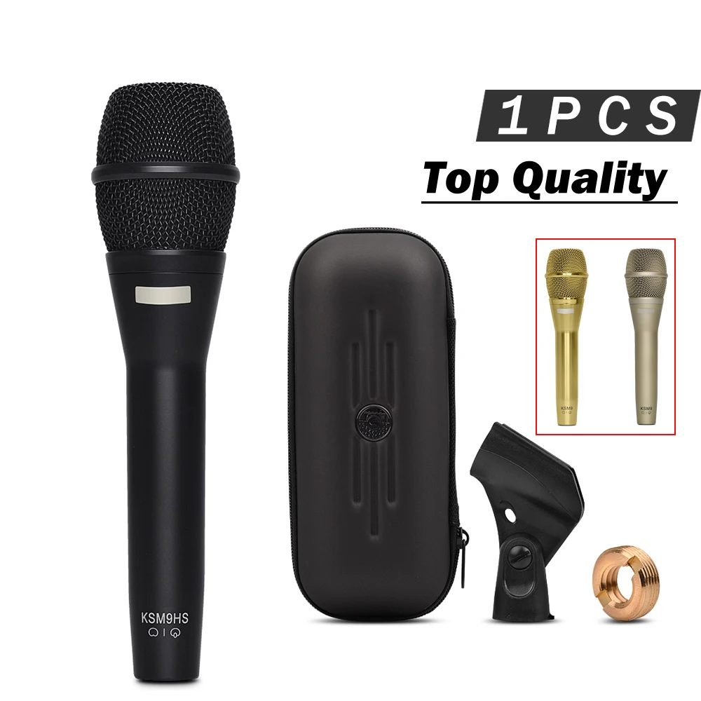 3 вида цветов! Высокое Качество K9 Ручной вокальный микрофон! Профессиональный K9G