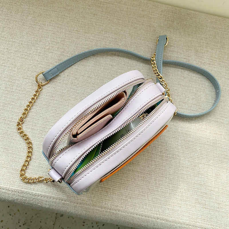 DikizFly женские сумки мессенджеры из ПВХ маленькая сумка через плечо летние женская