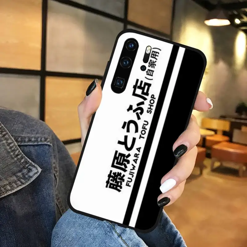 

Japan Anime Initial D Car taillight AE86 Phone Case For Huawei honor Mate P 9 10 20 30 40 Pro 10i 7 8 a x Lite nova 5t