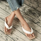 Женские шлепанцы JIANBUDAN, повседневные летние тапочки, сланцы, плоская подошва, сандалии с квадратным носком