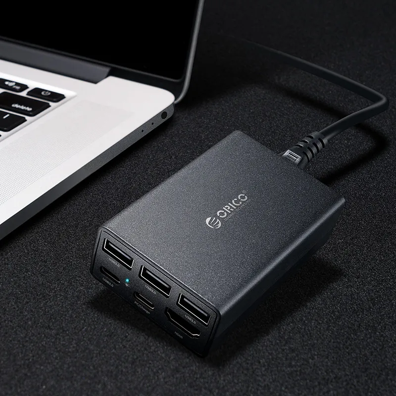 Тип с разъемами типа C и USB3.0 * 3/Тип-C/HDMI PD док-станция поддерживает Системы Windows Linux