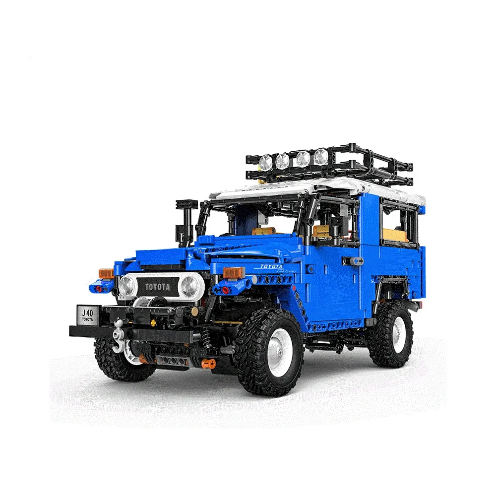 Конструкторский Набор Модель автомобиля коллекция комплект TOTOTA FJ40 гоночный