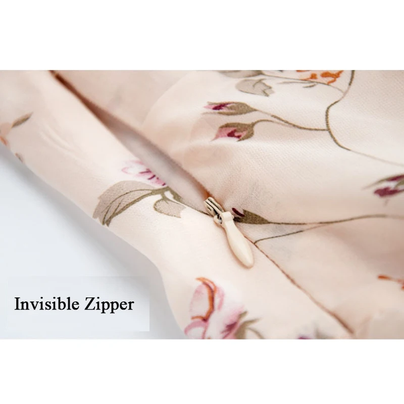 

Elegant Women Floral Long Dress Female Sleeveless High Waist Chiffon Dress Ladies Ruffle Beach Dress for Summer Vestidos