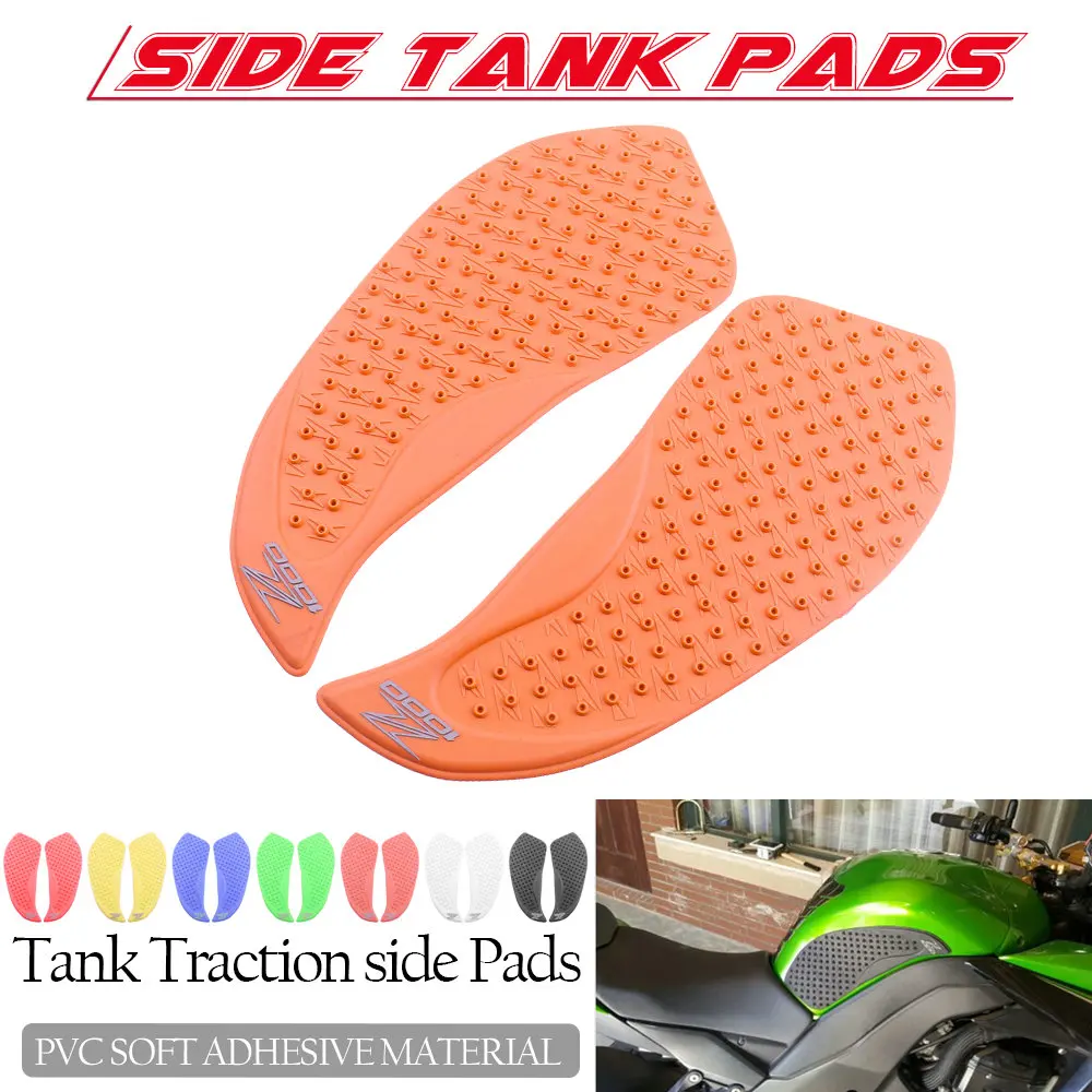 

Motorcycle Anti slip Tank Pad Sticker Pad Side Gas Knee Grip Protector For for KAWASAKI Z1000 Z 1000 2010-2013