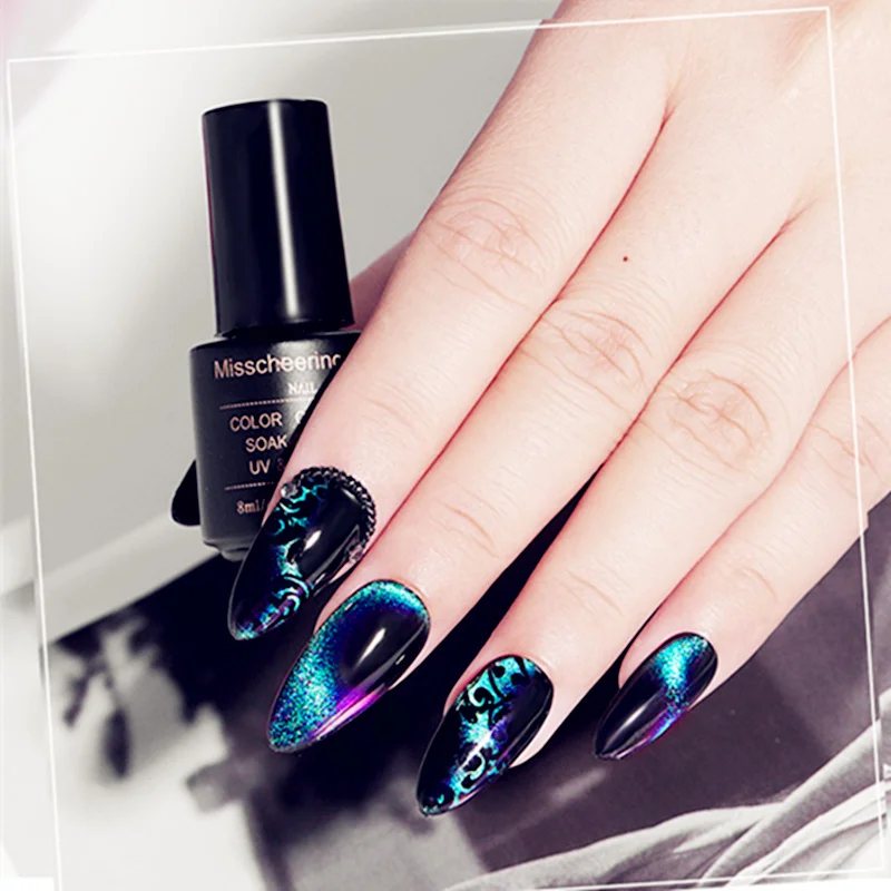 Гель лак для ногтей Galaxy 5D кошачий глаз|Лак ногтей| |