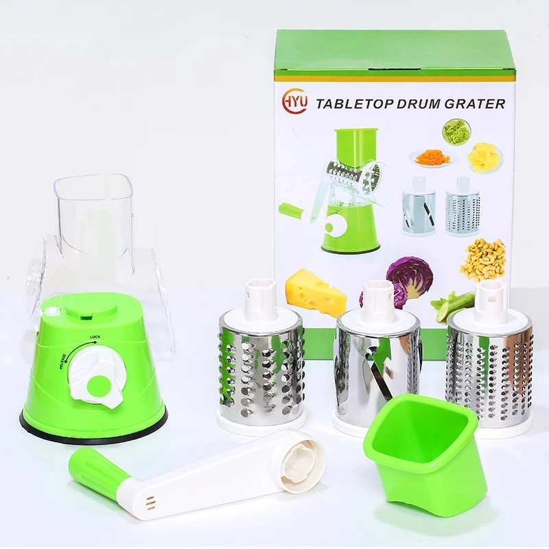 

Manual Vegetable Cutter Kitchen Accessories Gadgets Round Mandoline Multi Slicer Cabbage Grater Garlic Crusher Shredder Chopper