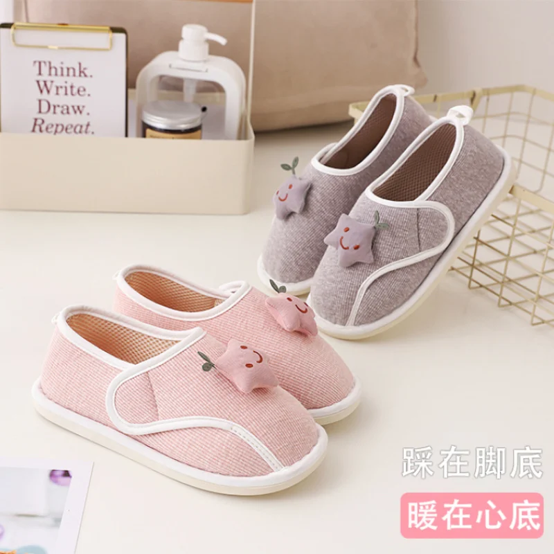 

Woman Flats Soft Sole Confinement Flat Shoes Home Breathable Women Shoes Fashion Damping Anti-Skid Ladies Shoe Zapatos Planos