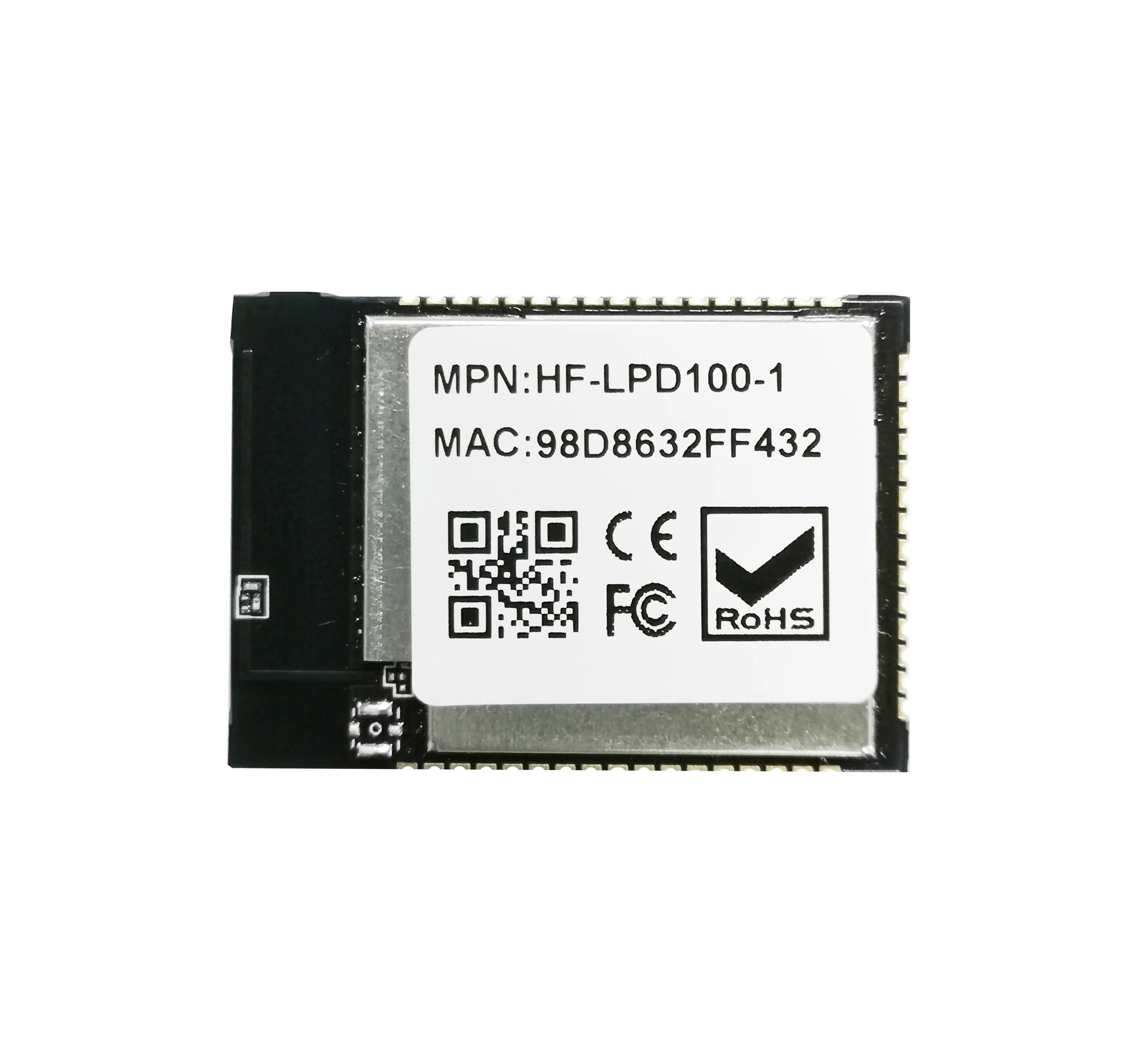 Двухдиапазонный Wi-Fi-модуль 2 4G и 5G 10 шт. CE FCC HF-LPD100 работает в режиме STA/AP интерфейс
