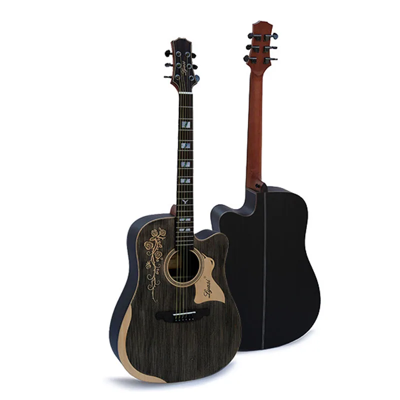 

41-дюймовая народная гитара из розового дерева