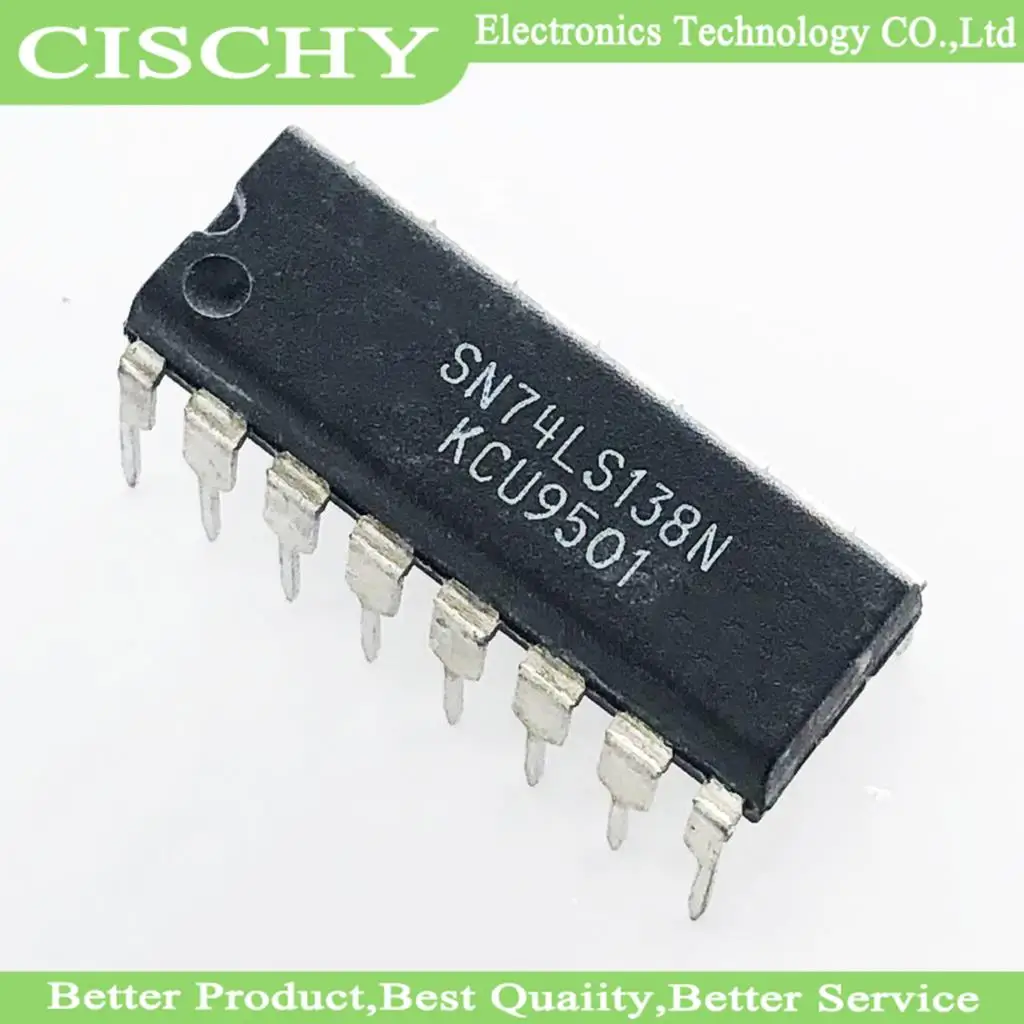 10pcs/lot SN74LS138N HD74LS138P 74LS138 DIP-16 In Stock | Integrated Circuits