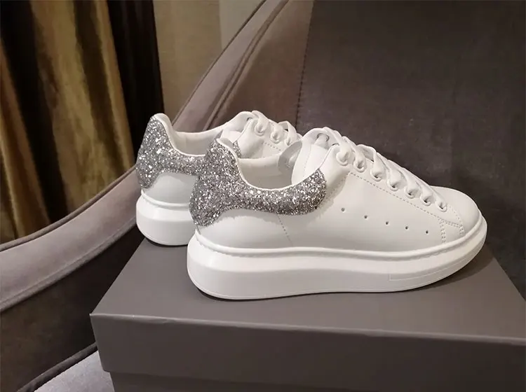 

High-quality sports shoes thick-soled fashion casual shoes 35-42 yards multi-color women's shoes comfort brand white shoes