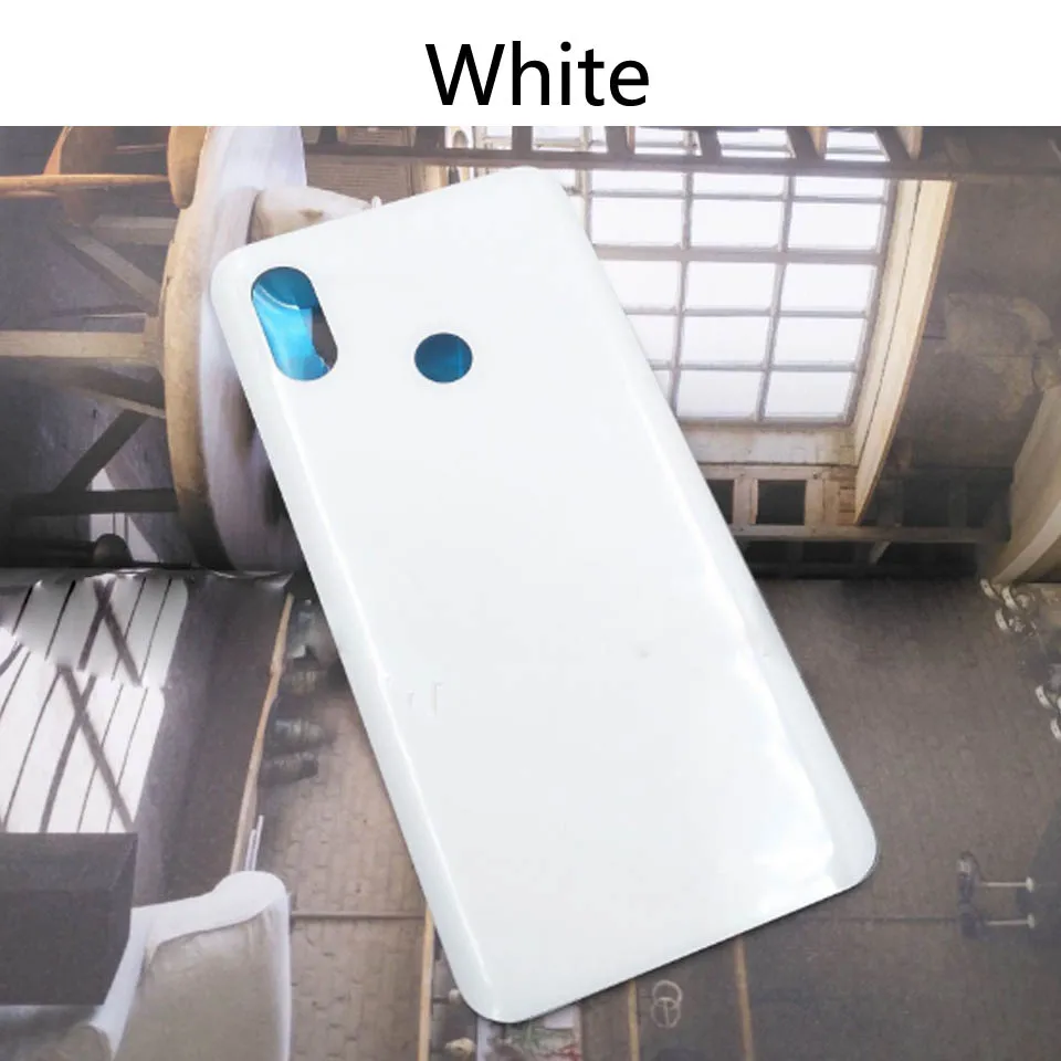 White-No tool 3D стеклянная задняя крышка батарейного отсека для Xiao mi 8 mi 8 M8 задняя крышка батарейного отсека чехол на заднюю крышку корпус замена корпуса - Цвет: White-No tool