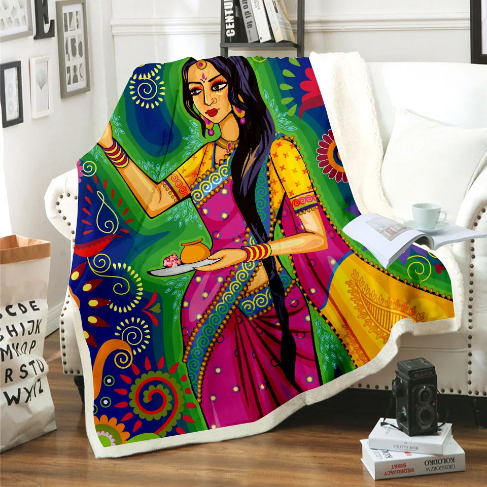 

Новинка 2020, одеяло с египетскими персонажами, одеяло с 3D принтом Sherpa на кровати, детский цветочный домашний текстиль для девочек, сказочный стиль 03