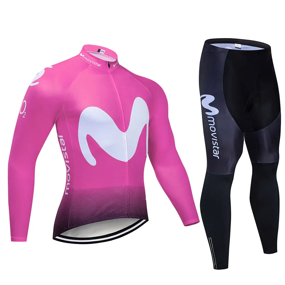 Spring Ropa Ciclismo Hombre MTB Long Sleeve Cycling Clothing Pro Team M Cycling Jersey Set Men's Triathlon Skinsuit - Цвет: 6