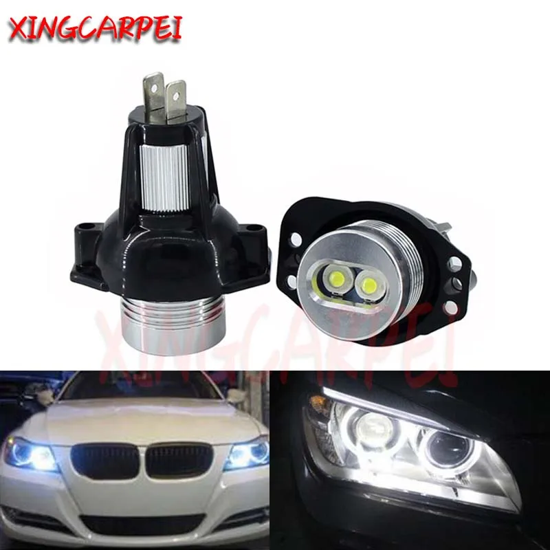 Светодиодные Габаритные огни Angel Eyes 2 шт. для BMW E90 E91 3 серии 325i 328i 335i 2006 2008 10 Вт гало