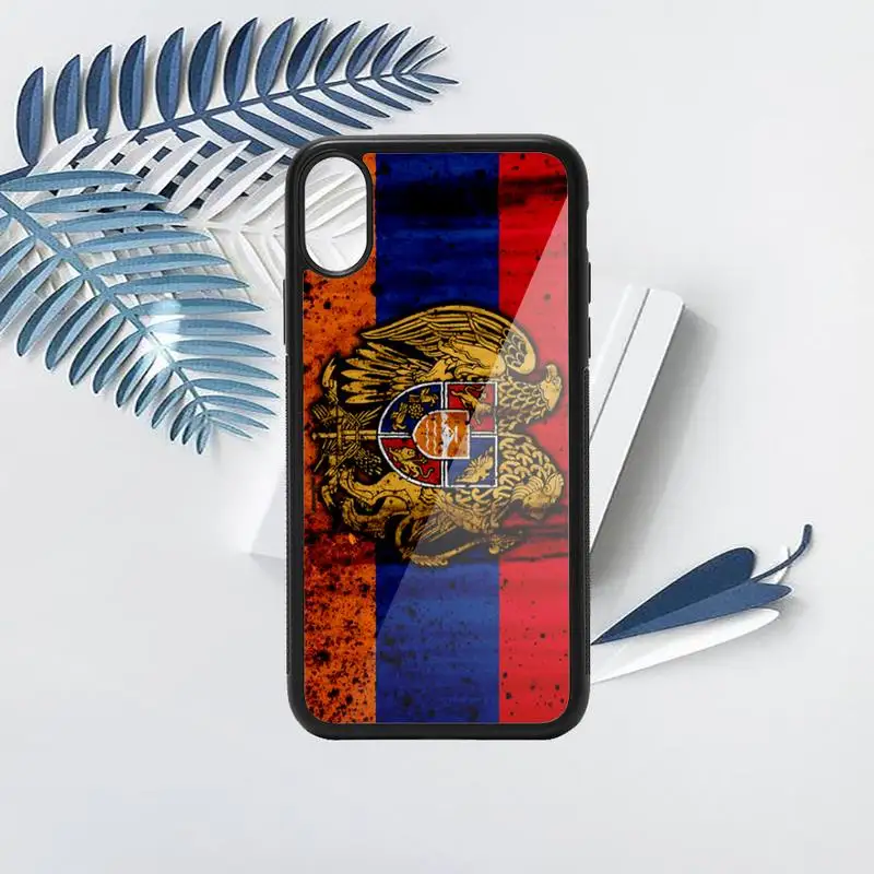 

Armenia Armenians Flag Phone Case PC for iPhone 11 12 pro XS MAX 8 7 6 6S Plus X 5S SE 2020 XR