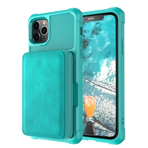 leather wallet card package case for iphone 11 12 xr x xs max pro se 2020 8 7 6 6s plus full protection shockproof cover free global shipping