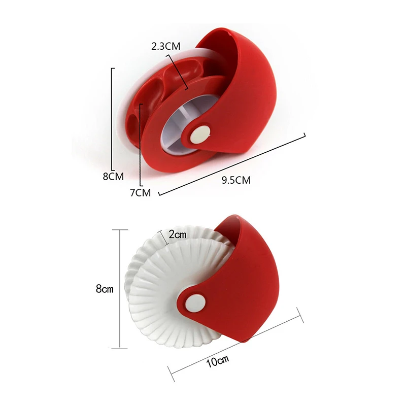 

Pizza Pastry Lattice Cutter Household Pie Skin Noodle Cutting Wheel Manual Noodle Roller Knife Household Kitchen Baking Tool