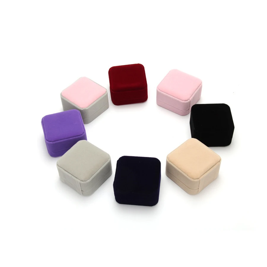 Бархатный органайзер для хранения ювелирных изделий сережек и колец 1