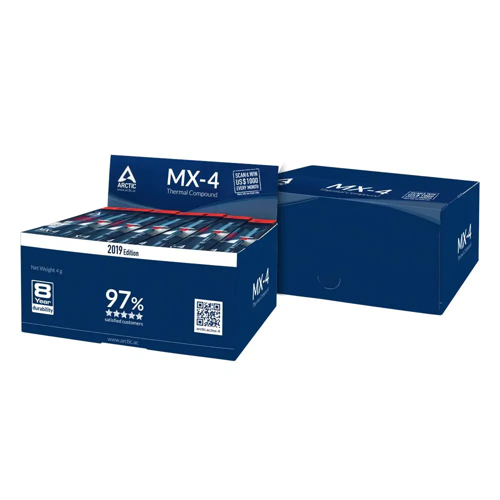 Термопаста ARCTIC MX4 MX 4 для вентиляторов охлаждения AMD Intel процессор процессорный