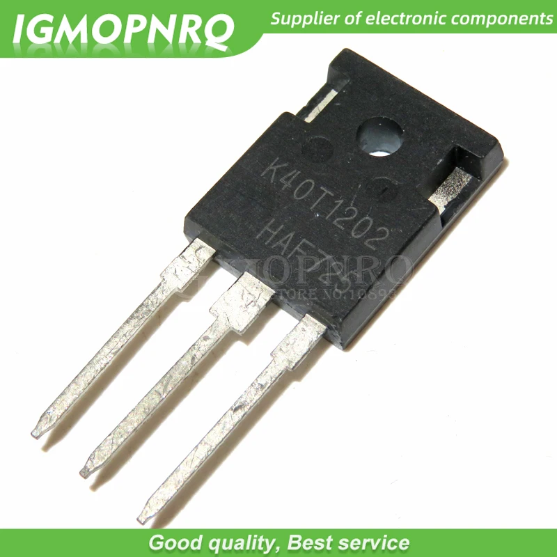 

2PCS IKW40N120T2 TO-247 K40T1202 TO247 IKW40N120 IGBT 40A 1200V 40T1202 new original