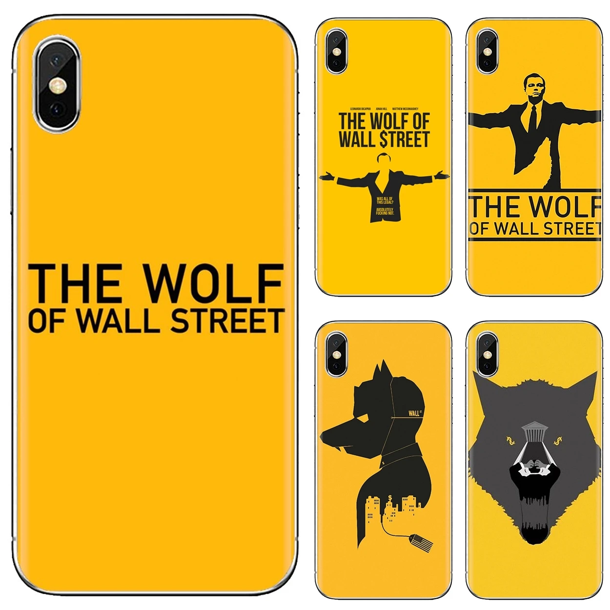Мягкий чехол для iPhone 11 Pro 4 4S 5 5S SE 5C 6 6S 7 8X10 XR XS Plus Max iPod Touch film The Wolf Of Wall Street|Бамперы| |