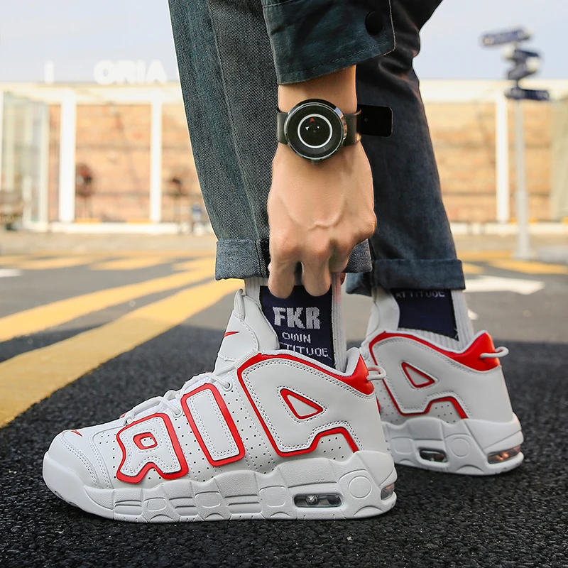 Новинка 2020 Баскетбольная обувь R.xjian2020 с воздушной подушкой мужская спортивная