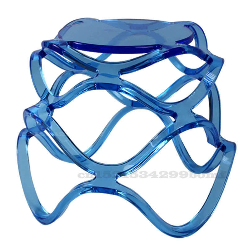 

Акриловый волнистый стул, креативный легкий роскошный сменный стул для обуви, художественное украшение для магазина одежды, выдерживает на...