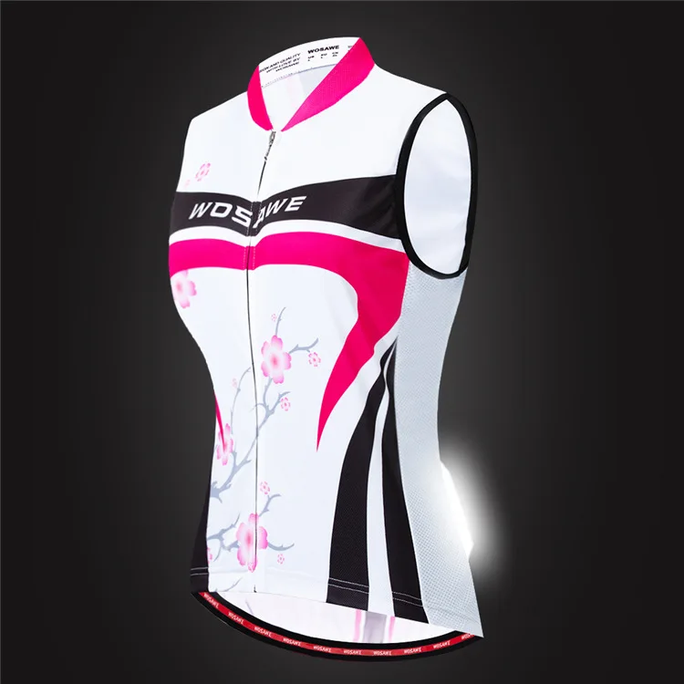 Женский мотоциклетный жилет WOSAWE летняя майка для горного велосипеда MTB без