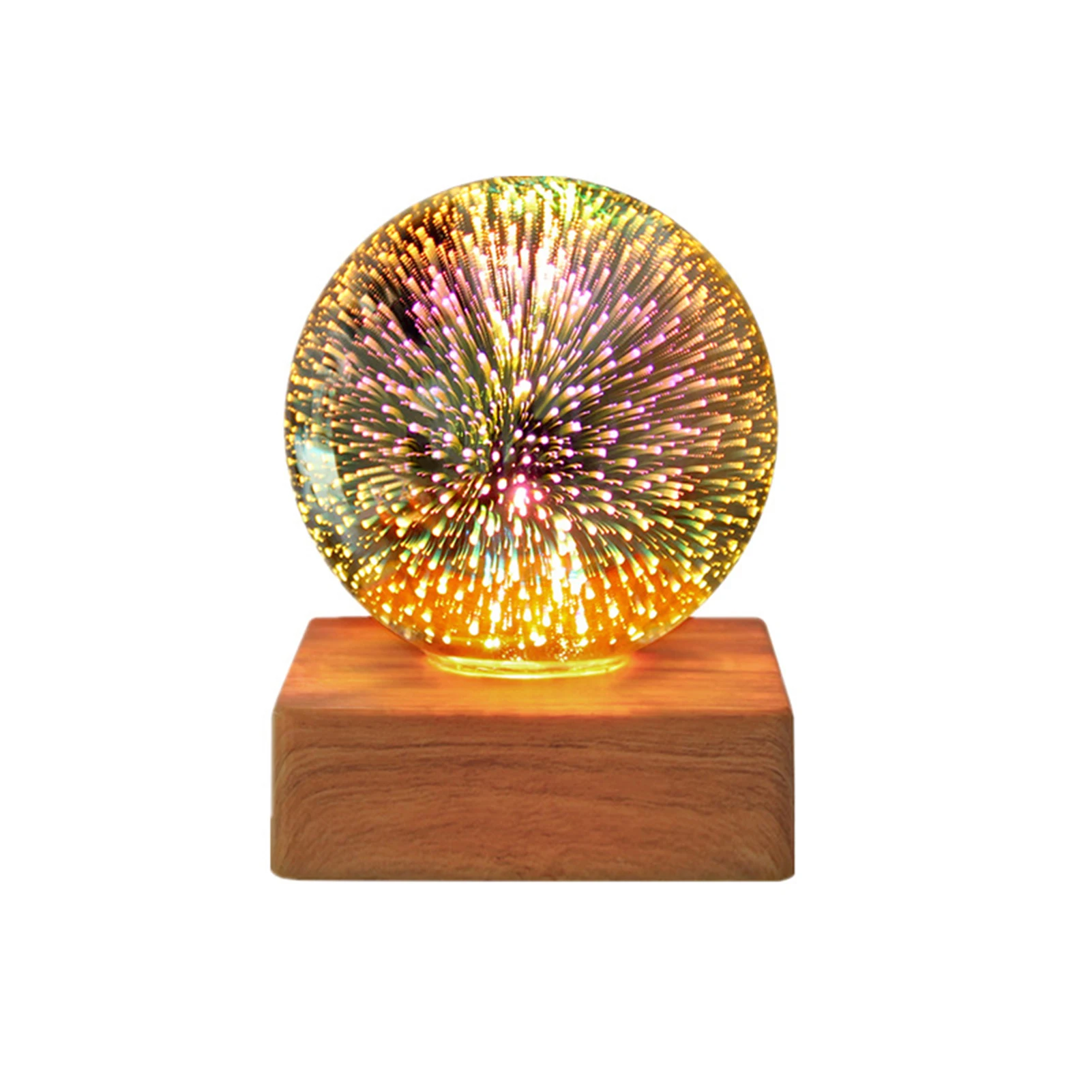 

New 3D Magics Starry Sky Atmospheres Light Decoration USB Fireworkes Night Light for Children's Bedroom