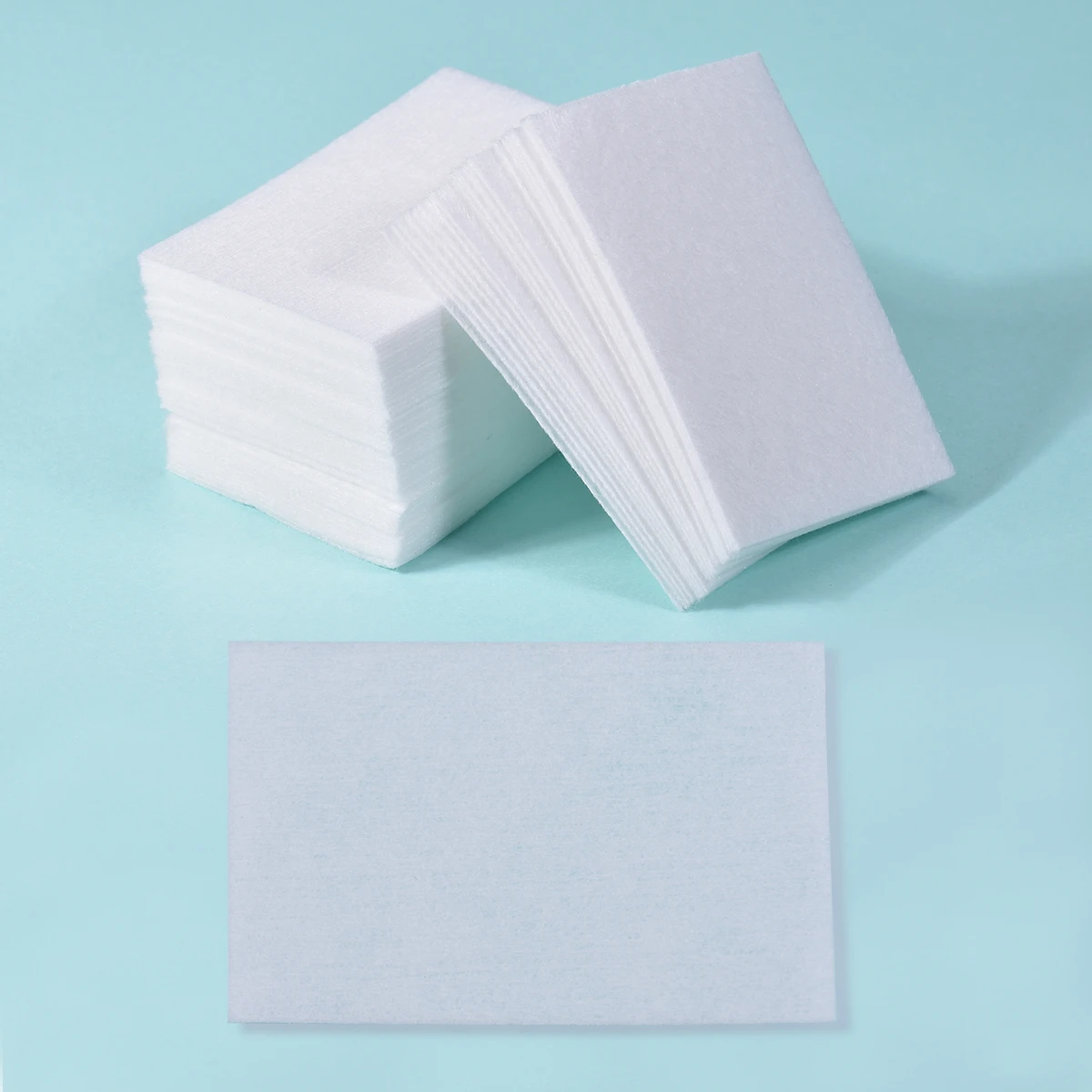 Салфетки из 100% хлопка для удаления лака ногтей 100 шт./упак. салфетки гелевые