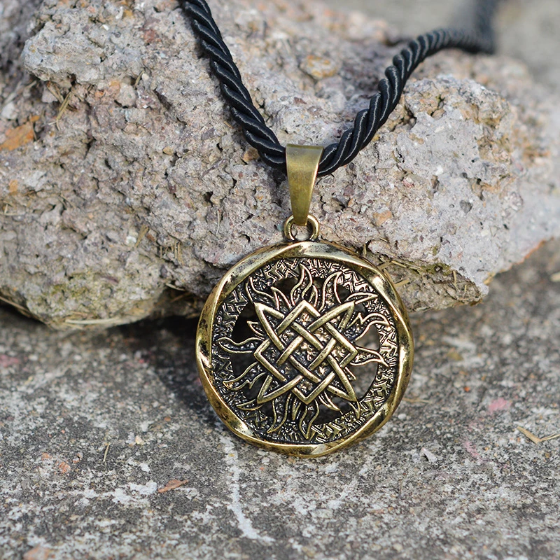 Сварог площади Подвеска славянский оберег символ ювелирные изделия звезда Руси