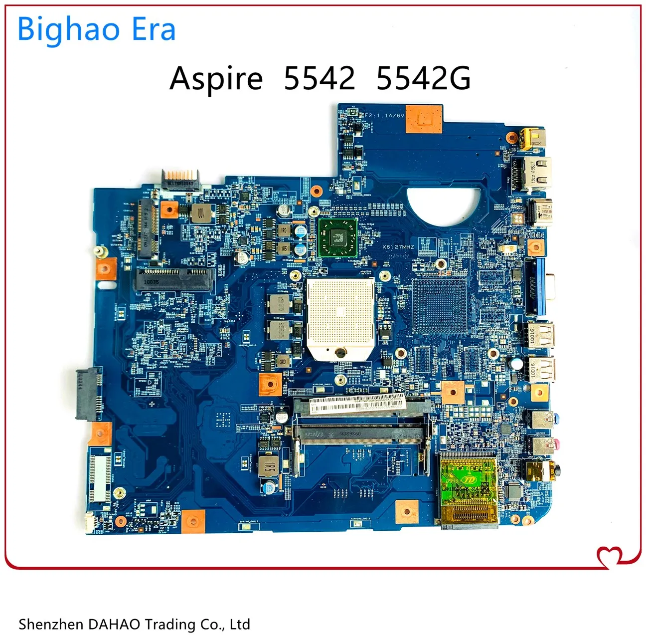 Материнская плата для ноутбука ACER 5542G Aspire 5542 MB. PHA01.002 MBPHA01002 48 4fn02. 011 DDR2 MB 100%