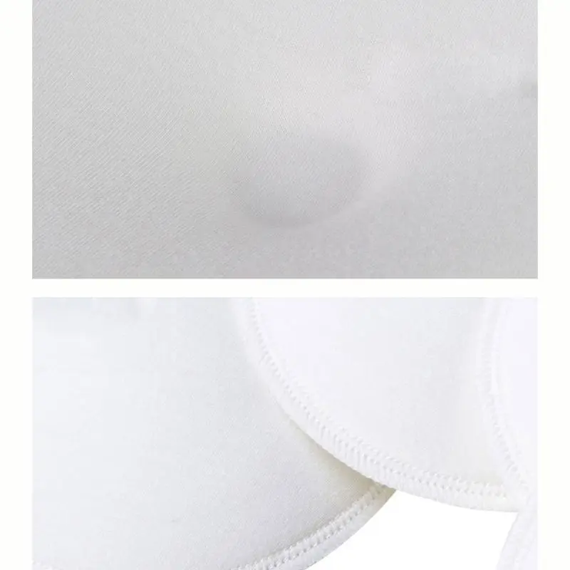 Almohadilla de lactancia para beb&eacute;, 4 piezas, transpirable, lavable, reutilizable, Anti desbordamiento de leche, maternidad-0