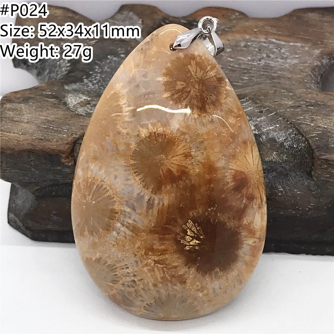 

Natural Precious Coral White Chrysanthemum Pendant For Women Men Gift Luck Crystal 52x34x11mm Bead Stone Silver Jewelry AAAAA