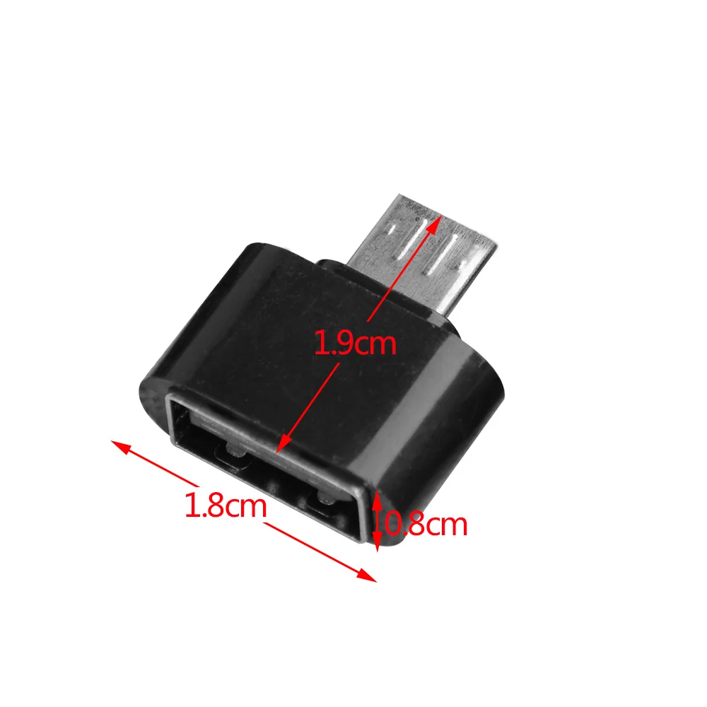 5 шт./упак. Мини OTG адаптер хост преобразователя Micro USB &quotпапа&quot в &quotМама&quot 2 0 для