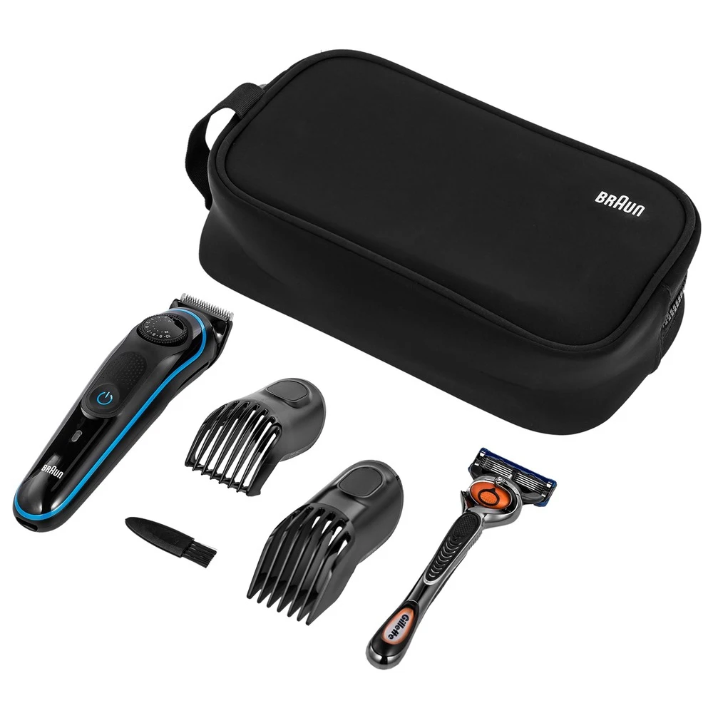 Машинка для стрижки Braun BT3940TS Blue (триммер) | Бытовая техника