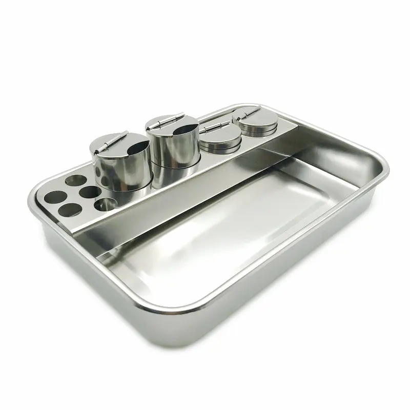 1 набор стоматологических Нержавеющая сталь стоматологические инструменты ящик