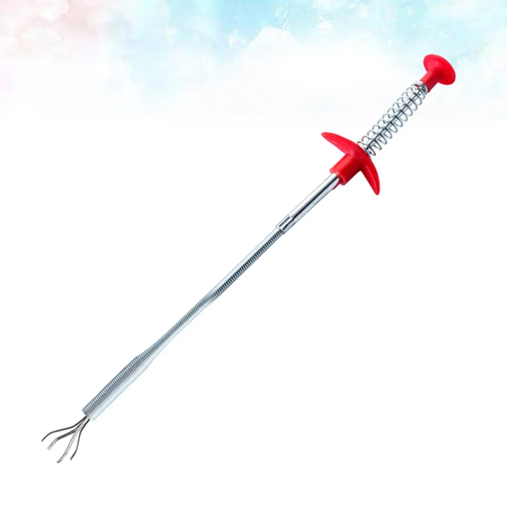 4 шт. кухонный сквозной канализационный дноуглубительный прибор пружинный зажим