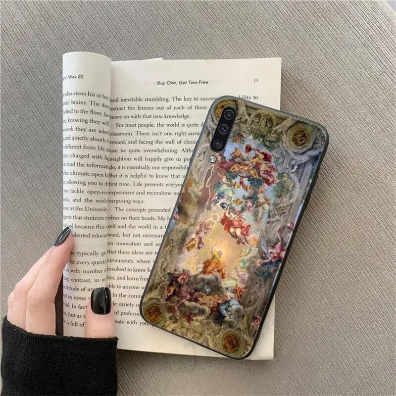 

palace versailles retro art Phone Case For Samsung galaxy S 9 10 20 A 10 21 30 31 40 50 51 71 s note 20 j 4 2018 plus