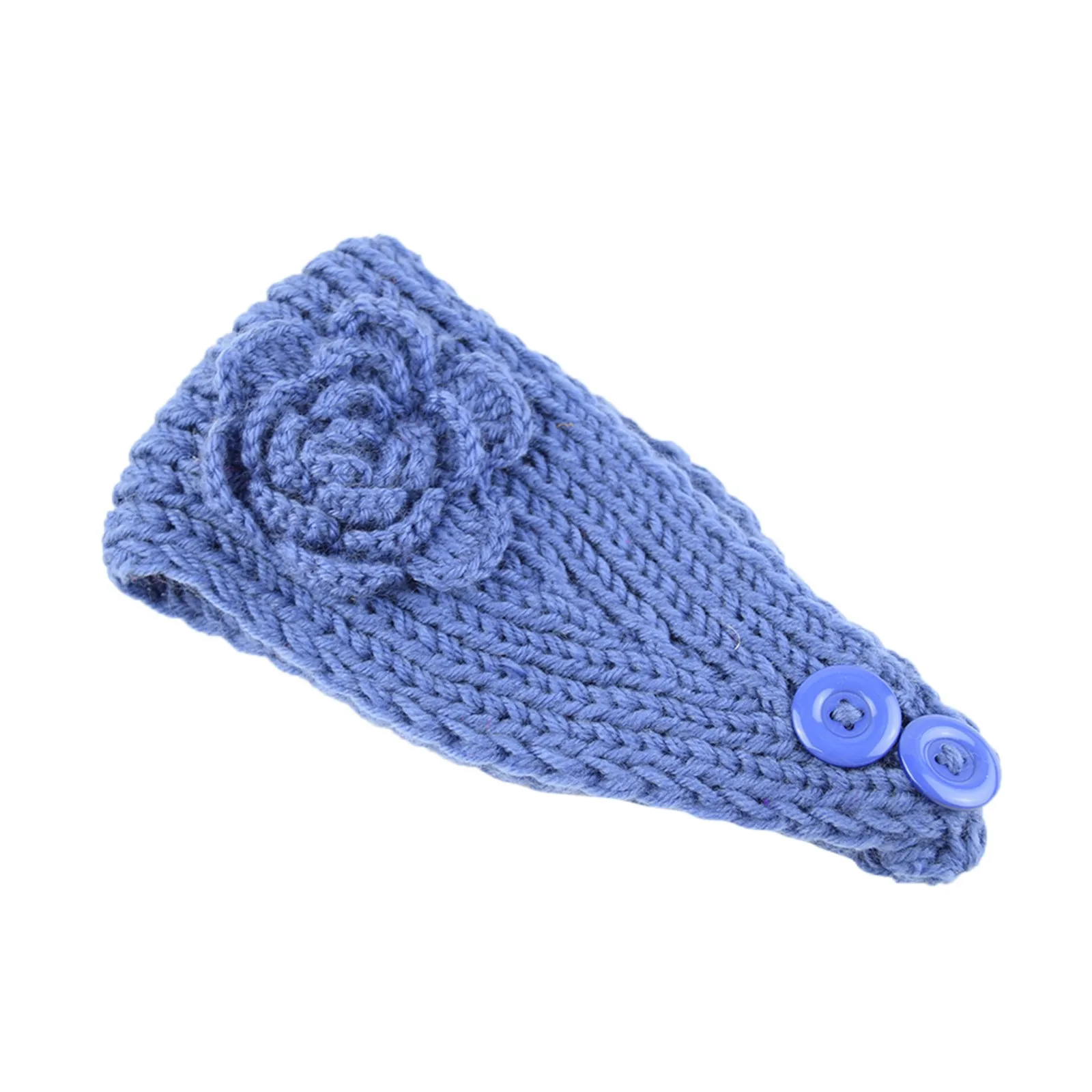 Женские модные аксессуары для волос эластичная вязаная теплая спортивная