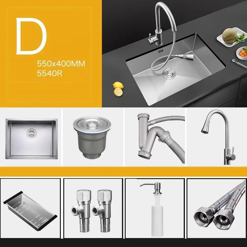 Встроенная Lavandino Banheiro Evier Acero Inox Portatil Lavello Cucina кухня Cuba Pia Cozinha Fregadero De Cocina раковина для мытья посуды