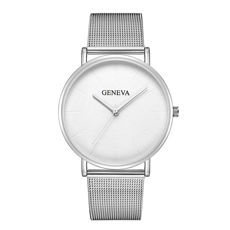 

Nice Foshion Modern Quartz Watch Women Pop Mesh Black Stainless Steel Bracelet High Quality Casual Wrist Watch For Woman Relogio