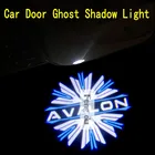 2 шт. для 2010-2022 TOYOTA AVALON светодиодный автомобильный светильник прожектор, привидение, светильник, приветственный светильник, подсветсветильник, светильник