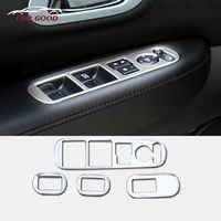 for honda hrv hr v vezel 2014 2015 2016 2017 lhd stainless steel car interior window lifter panel sticker auto accessories 4pcs